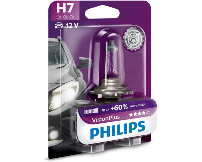 Lampe-halogène-12V-H7-VisionPlus-1p.-Blister